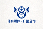 体育媒体与广播公司合作伙伴标志